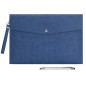 Wonderpool Porte-documents multifonction A4 en simili cuir - Porte-documents pour papier à lettres et organisateur de papeterie, Wonderpool Porte-documents multifonction A4 en simili cuir - Porte-documents pour papier à lettres et organisateur de papeterie,