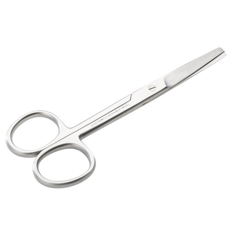REMOS Ciseaux de Ménage, Ciseaux universels, ronds, lame droit, 12 cm, acier inoxydable
