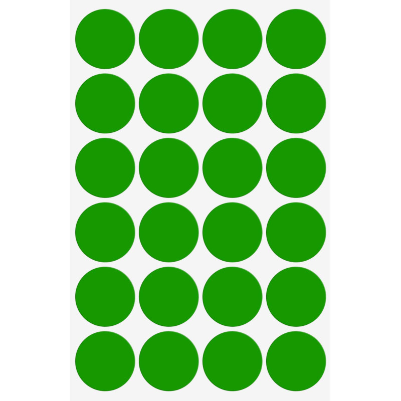 Royal Green Gommettes Étiquettes Autocollantes Rondes Vert 2.5 cm (25 mm) Paquet de 360 Royal Green Gommettes Étiquettes Autocollantes Rondes Vert 2.5 cm (25 mm) Paquet de 360