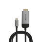 Verbatim 49144 Adaptateur USB-C vers HDMI 4K avec Câble de 1,5 m – USB 3.1/HDMI Métallique Verbatim 49144 Adaptateur USB-C vers HDMI 4K avec Câble de 1,5 m – USB 3.1/HDMI Métallique