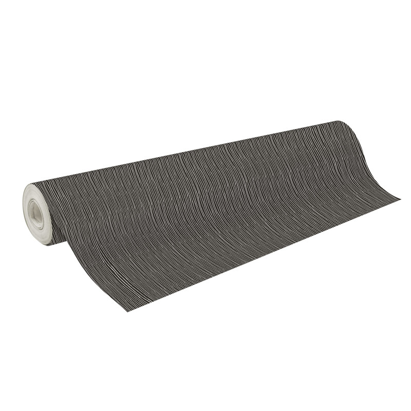 Clairefontaine 211946C - Une Bobine De Papier Cadeau - Alliance 60g - Dimensions : 50x0,70m - Motif : Rayures noir et blanc - Em Clairefontaine 211946C - Une Bobine De Papier Cadeau - Alliance 60g - Dimensions : 50x0,70m - Motif : Rayures noir et blanc - Em