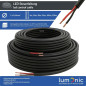 Lumonic 2x0,34mm² LED Ligne de contrôle noir 20m | câble gainé 2 fils flexible | LiYY Extension, Câble d'alimentation, Câble d'a Lumonic 2x0,34mm² LED Ligne de contrôle noir 20m | câble gainé 2 fils flexible | LiYY Extension, Câble d'alimentation, Câble d'a