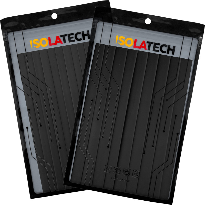 ISOLATECH Gaine thermorétractable 3:1 set avec colle noir Ø8mm 2,4 mètres en 12pcs x 20cm et Ø10mm 1,8 mètres en 9pcs x 20cmrési ISOLATECH Gaine thermorétractable 3:1 set avec colle noir Ø8mm 2,4 mètres en 12pcs x 20cm et Ø10mm 1,8 mètres en 9pcs x 20cmrési