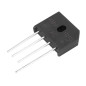 KBU1010 Pont Redresseur 1000V 10A - Pont à Diodes Silicium Haute Performance pour Alimentations Électriques avec 4 Broches KBU1010 Pont Redresseur 1000V 10A - Pont à Diodes Silicium Haute Performance pour Alimentations Électriques avec 4 Broches