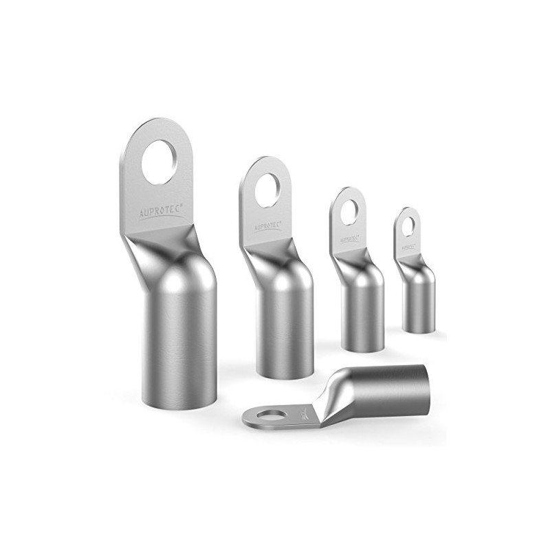 auprotec Cosses tubulaires Ø des trous 50 mm² M12 unisoli Erte connecteur SC Câble en cuivre étamé