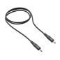 ledscom.de Câble de Connexion pour système de Connexion Atom, 1 m, Noir