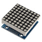 HALJIA transparente Pourvoit 7219 Pic 8 x 8 Dot Matrix écran LED 5.5 V module de commande Compatible avec Arduino HALJIA transparente Pourvoit 7219 Pic 8 x 8 Dot Matrix écran LED 5.5 V module de commande Compatible avec Arduino