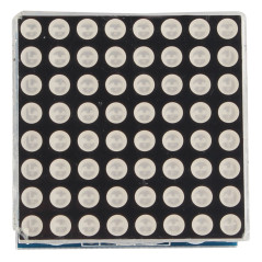 HALJIA transparente Pourvoit 7219 Pic 8 x 8 Dot Matrix écran LED 5.5 V module de commande Compatible avec Arduino