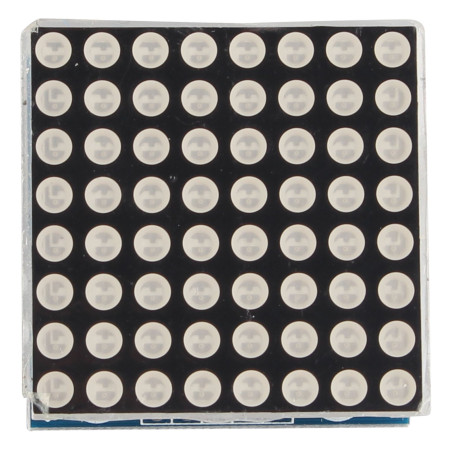HALJIA transparente Pourvoit 7219 Pic 8 x 8 Dot Matrix écran LED 5.5 V module de commande Compatible avec Arduino