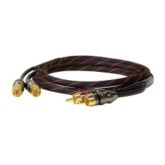 Dynavox Câble stéréo RCA Perfect Sound, approprié pour appareils audio possédant une connexion RCA comme par ex. Amplificateur, 
