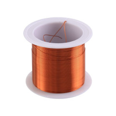Fil Cuivre Émaillé, 0.3mm 40m Bobine Fil Cuivre Fil d'Aimant Émaillé Magnétique Enroulement pour Moteur Transformateur Haut-parl