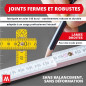 Metrie™ BLOCK 52 Mètre pliant – Mètre en bois 2 m | Jaune Soleil – Graduation duplex, Fabriqué dans l’UE | Robuste et précis | p