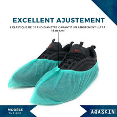 Couvre-chaussures jetables en TNT Résistants 6 g. Chaussures jetables - Équipements de Protection Individuelle - Environnements 