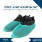 Couvre-chaussures jetables en TNT Résistants 6 g. Chaussures jetables - Équipements de Protection Individuelle - Environnements Couvre-chaussures jetables en TNT Résistants 6 g. Chaussures jetables - Équipements de Protection Individuelle - Environnements