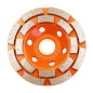 Disque Diamant,Meule assiette diamantée 100mm - BRSCHNITT béton universel 125 mm x 22,2 mm meule double rangée Disque Diamant,Meule assiette diamantée 100mm - BRSCHNITT béton universel 125 mm x 22,2 mm meule double rangée