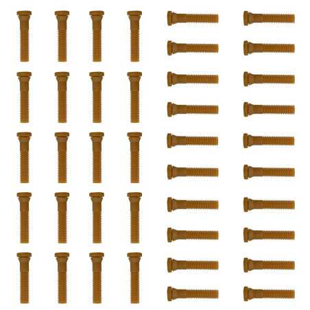PAIDUOJI 50 Pcs Doigts Plucker Poulet en Caoutchouc de Machine plumeuse a Poulet