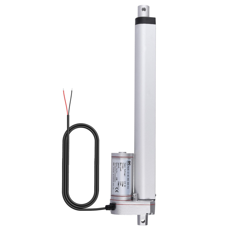 Justech Moteur à Actionneur Linéaire Heavy Duty 160lbs 250mm DC 12V Actionneurs à Mouvement Linéaire pour Ouvreur de Porte Élect Justech Moteur à Actionneur Linéaire Heavy Duty 160lbs 250mm DC 12V Actionneurs à Mouvement Linéaire pour Ouvreur de Porte Élect