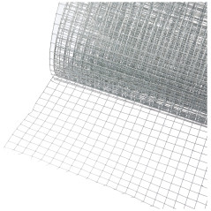 Alberts 614461 Grille soudée | différentes hauteurs - en option dans différentes couleurs | galvanisée | mailles 12,7 x 12,7 mm 
