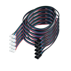 5x Câbles de moteur pas à pas SIENOC 100 cm 1m de long pour NEMA 17 utilisé dans Reprap