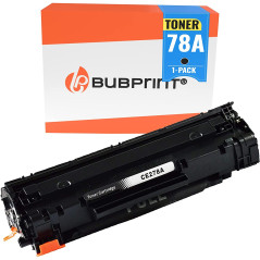 Bubprint Toner Compatible HP CE278A 78A pour Laserjet Pro M1536DNF M1537DNF M1538DNF M1539DNF MFP P1566 P1600 P1606DN P1607DN P1
