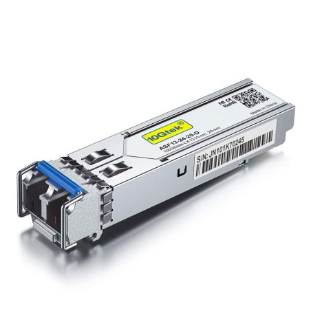 10Gtek® pour D-Link Gigabit SFP LX Multimode DEM-310GT, 1000Base-LX SFP LC Transceiver Module, 1310 nm, 10km