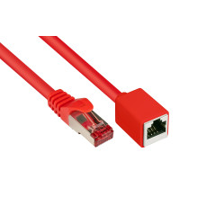 Alcasa 8063VR-030R câble de réseau 3 m Cat6 S/FTP (S-STP) Rouge - Câbles de réseau (3 m, Cat6, S/FTP (S-STP), RJ-45, RJ-45, Roug