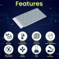 Gelid Solutions GP-Extreme – Thermal Pad 80 x 40 x 2,0 mm. Excellente conduction thermique, idéal pour combler les espaces. Inst