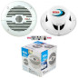 2 Haut-parleurs Marins Compatible avec Boss Audio MR60W 2 Voies 6,5" 16,50 cm 165 mm 100 Watts rms 200 Watts Max Bateau Piscine 2 Haut-parleurs Marins Compatible avec Boss Audio MR60W 2 Voies 6,5" 16,50 cm 165 mm 100 Watts rms 200 Watts Max Bateau Piscine