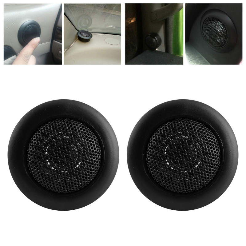 Banapo Haut-parleurs, 200W Petits Haut-parleurs de Voiture 12V DC, pour Lecteur de Musique de Voiture, Système Audio 2500~25000H