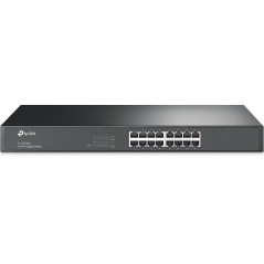TP-Link TL-SG1016 Switch 16 Ports Gigabit (Rackable, Boîtier Métal) , Noir