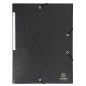 Exacompta - Réf. 17116H - Carton de 25 chemises à élastiques - pochettes 3 rabats Maxi capacity - en carte lustrée - dimensions Exacompta - Réf. 17116H - Carton de 25 chemises à élastiques - pochettes 3 rabats Maxi capacity - en carte lustrée - dimensions