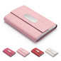 FACATH Porte cartes de visite, étui en cuir microfibre de luxe, porte-cartes en métal, porte-carte fin, porte-cartes de visite p FACATH Porte cartes de visite, étui en cuir microfibre de luxe, porte-cartes en métal, porte-carte fin, porte-cartes de visite p
