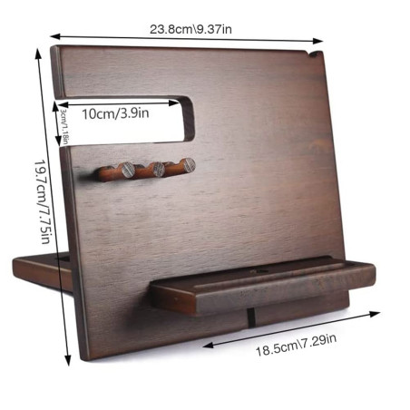 1STKER Cadeau Homme, Organisateur de Bureau pour Mari, Support Telephone Bureau – Organiseur de Table de Nuit – Noël Cadeau Anni
