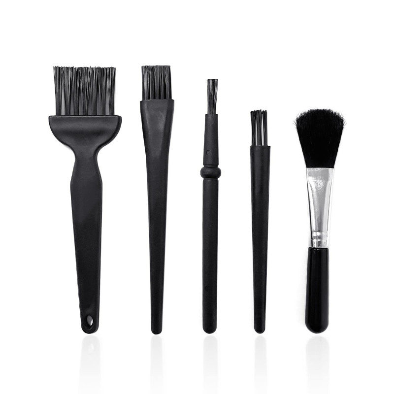 CQQNIU Kit de 5 brosses de nettoyage antistatiques pour ordinateur dont une brosse pour clavier et une pour caméra CQQNIU Kit de 5 brosses de nettoyage antistatiques pour ordinateur dont une brosse pour clavier et une pour caméra