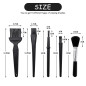 CQQNIU Kit de 5 brosses de nettoyage antistatiques pour ordinateur dont une brosse pour clavier et une pour caméra CQQNIU Kit de 5 brosses de nettoyage antistatiques pour ordinateur dont une brosse pour clavier et une pour caméra