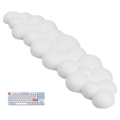 Jinlaili Repose-poignet Clavier, Nuage Doux Repose-poignet Ergonomique, Antidérapant, Mousse à Mémoire pour Soulager les Douleur