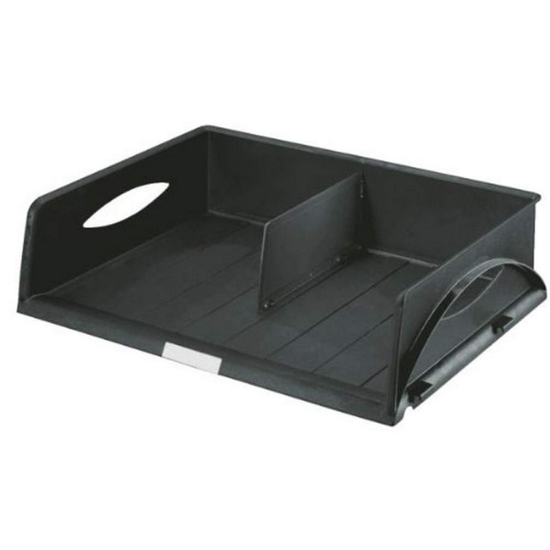 Leitz 52320095 Bac de Classement en Polystyrène pour Format A3 470 x 110 x 355 mm - Noir