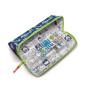 Maped - Trousse XXL bleu, 1 unité (lot de 1), effet Maped - Trousse XXL bleu, 1 unité (lot de 1), effet