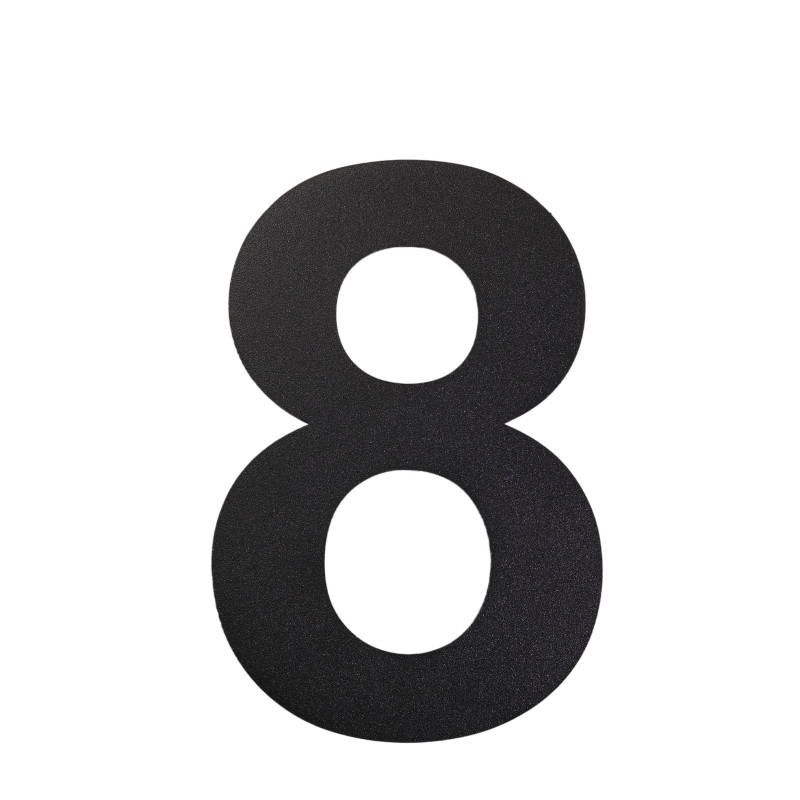 nanlyiau Numero Maison 6in/15.3cm Numéro de Maison Moderne NOIR- Acier inoxydable brossé fait de solides 304.Aspect flottant(bla nanlyiau Numero Maison 6in/15.3cm Numéro de Maison Moderne NOIR- Acier inoxydable brossé fait de solides 304.Aspect flottant(bla
