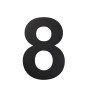 nanlyiau Numero Maison 6in/15.3cm Numéro de Maison Moderne NOIR- Acier inoxydable brossé fait de solides 304.Aspect flottant(bla nanlyiau Numero Maison 6in/15.3cm Numéro de Maison Moderne NOIR- Acier inoxydable brossé fait de solides 304.Aspect flottant(bla