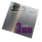Plaque en aluminium - 3mm, 200 mm x 200 mm (20cm x 20cm)