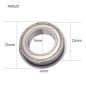 10pezzi F695-ZZ (5 x 13 x 4 mm) Cuscinetto flangiato cuscinetto a sfera cuscinetti a sfera 10pezzi F695-ZZ (5 x 13 x 4 mm) Cuscinetto flangiato cuscinetto a sfera cuscinetti a sfera