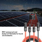 Câble d'Extension de Panneau Solaire,Câble d'Extension Solaire 6mm², Fil de Cordon Photovoltaïque avec Connecteurs Femelle et Mâ Câble d'Extension de Panneau Solaire,Câble d'Extension Solaire 6mm², Fil de Cordon Photovoltaïque avec Connecteurs Femelle et Mâ