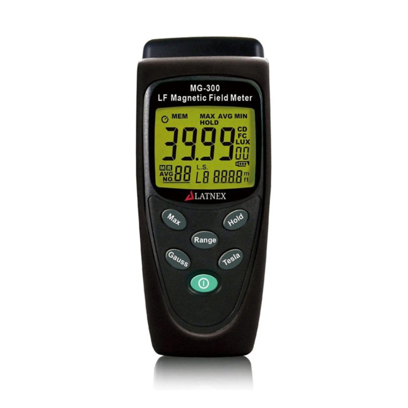 LATNEX MG-300 Mesureur de champ magnétique pour mesurer le rayonnement électromagnétique des lignes de transport de haute puissa LATNEX MG-300 Mesureur de champ magnétique pour mesurer le rayonnement électromagnétique des lignes de transport de haute puissa