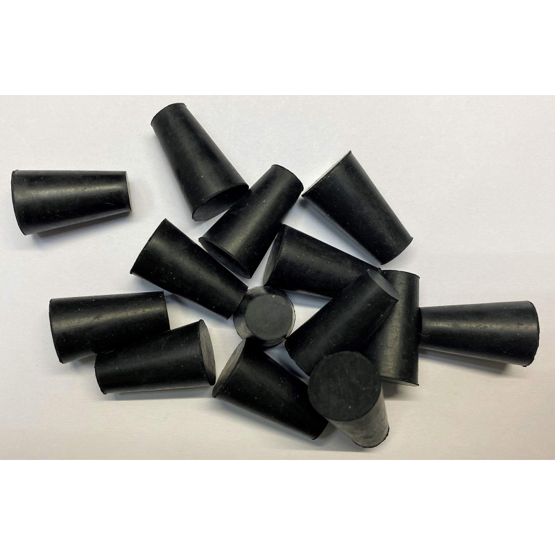 dexierp Tube à essai de Taille # 000 de Protection Bouchon de Laboratoire (Paquet de 40) 3/8 "8,5 à 10,5 mm Ouverture de Bouteil dexierp Tube à essai de Taille # 000 de Protection Bouchon de Laboratoire (Paquet de 40) 3/8 "8,5 à 10,5 mm Ouverture de Bouteil