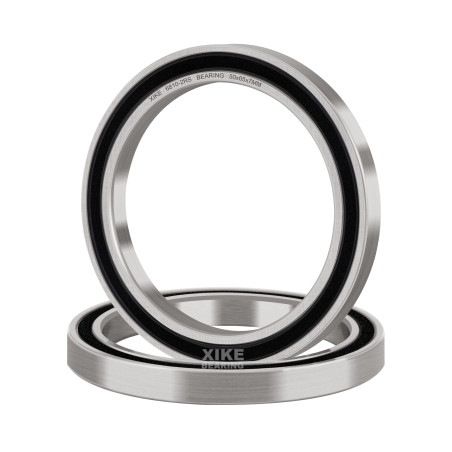XiKe 2x Roulement à billes 6810-2RS 50x65x7mm - Acier à roulements 100Cr6 et Pré-lubrifié, Double joint caoutchouc, 6810RS Roule