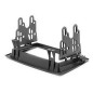 Sound-way Kit Montage Autoradio, Cadre Façade 2 DIN avec Supports de Montage, Adaptateur Antenne, Clés Démontage Compatible avec Sound-way Kit Montage Autoradio, Cadre Façade 2 DIN avec Supports de Montage, Adaptateur Antenne, Clés Démontage Compatible avec