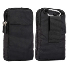 Sac de Ceinture pour Téléphone Portable Homme, Pochette Ceinture Homme Bandoulière, 6.9" Nylon Sac à Epaule Petit Sac à Bandouli