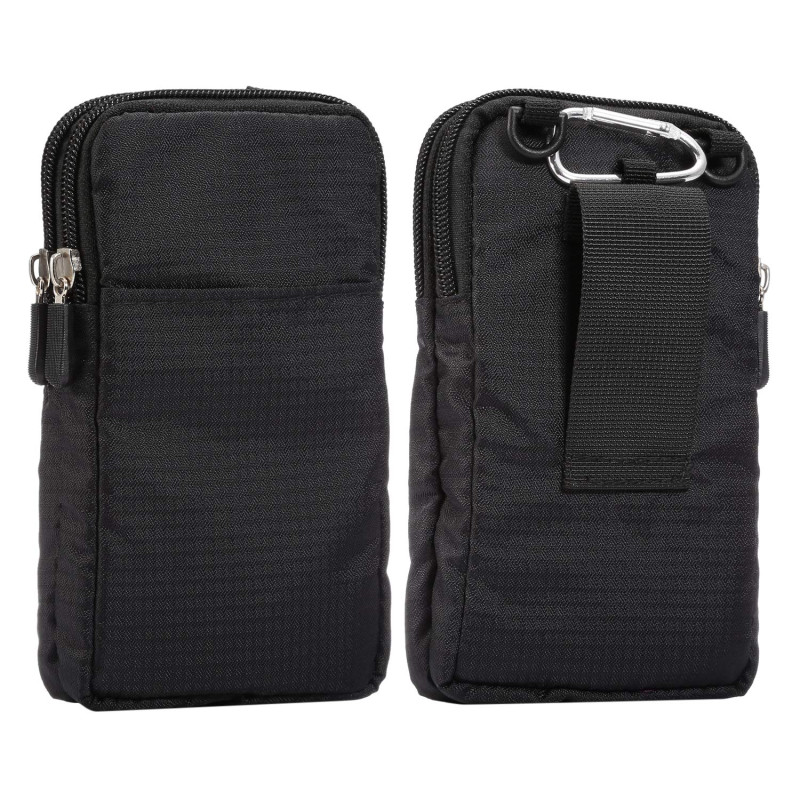 Sac de Ceinture pour Téléphone Portable Homme, Pochette Ceinture Homme Bandoulière, 6.9" Nylon Sac à Epaule Petit Sac à Bandouli Sac de Ceinture pour Téléphone Portable Homme, Pochette Ceinture Homme Bandoulière, 6.9" Nylon Sac à Epaule Petit Sac à Bandouli