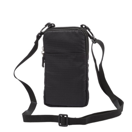 Sac de Ceinture pour Téléphone Portable Homme, Pochette Ceinture Homme Bandoulière, 6.9" Nylon Sac à Epaule Petit Sac à Bandouli